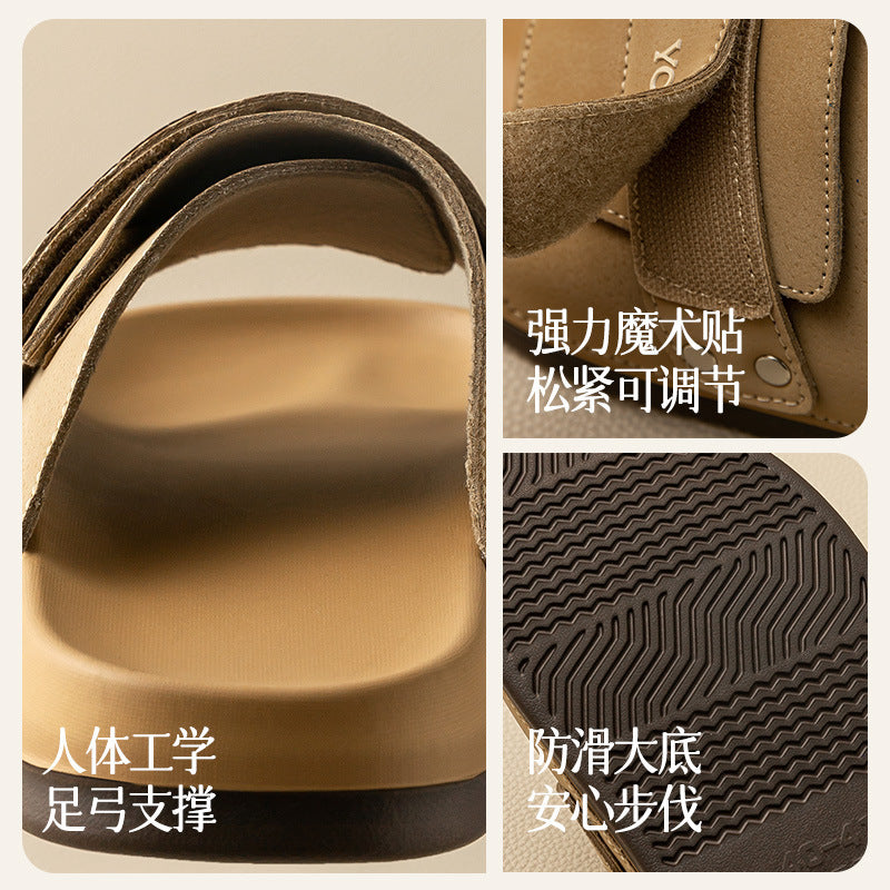 Puxi Adjustable Leather Outdoor Slides