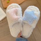 Sweet Star Moon Winter Cotton Slippers
