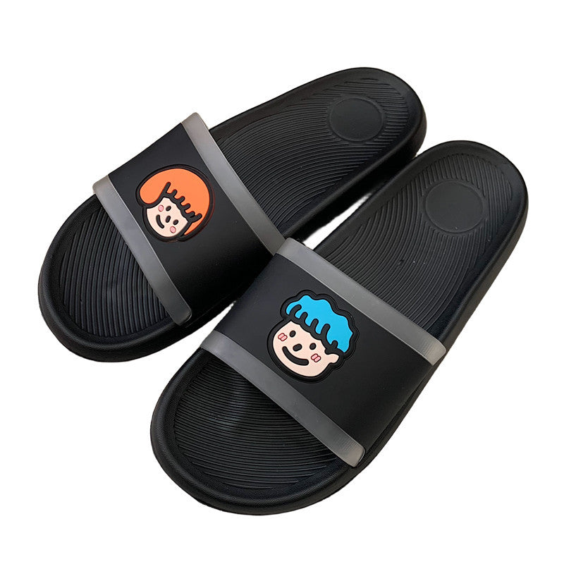 Couple Cartoon Slippers