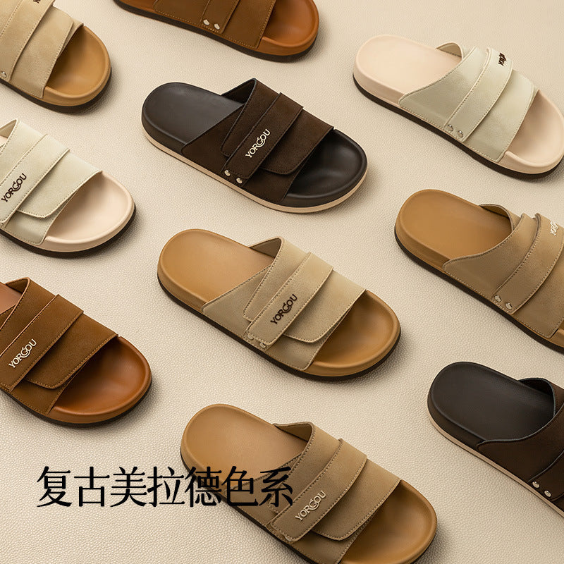 Puxi Adjustable Leather Outdoor Slides