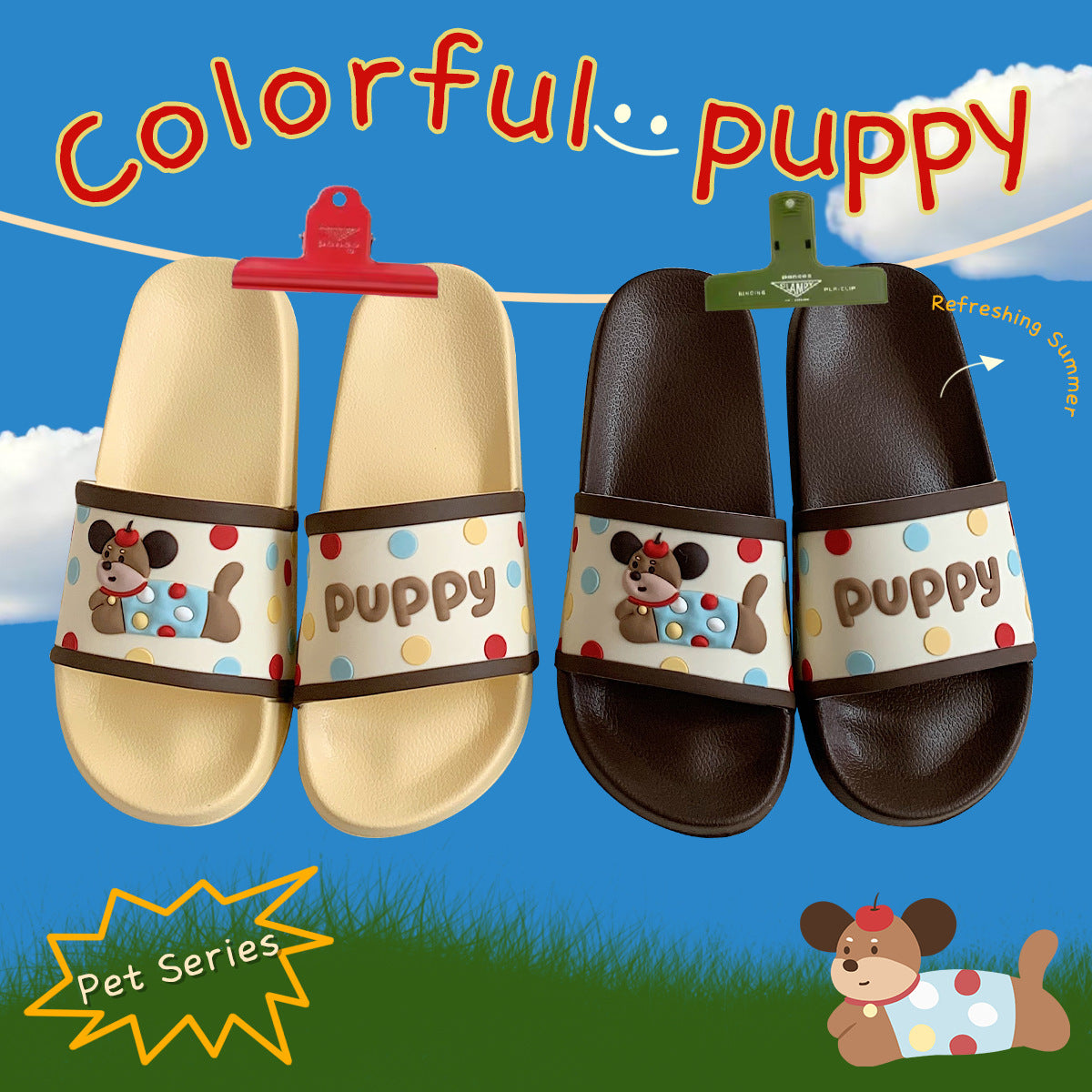 Cute Puppy Slides