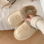 Waterproof Fluffy Soft Winter Slippers